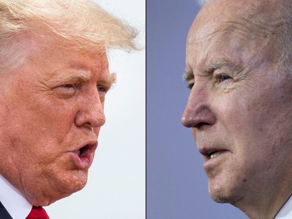 Biden y Trump