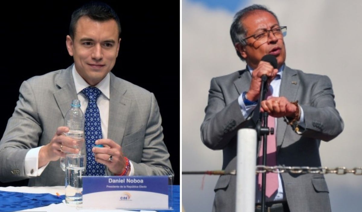 Daniel Noboa Gustavo Petro
