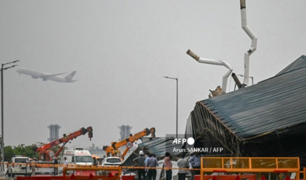 Accidente aeropuerto de Delhi