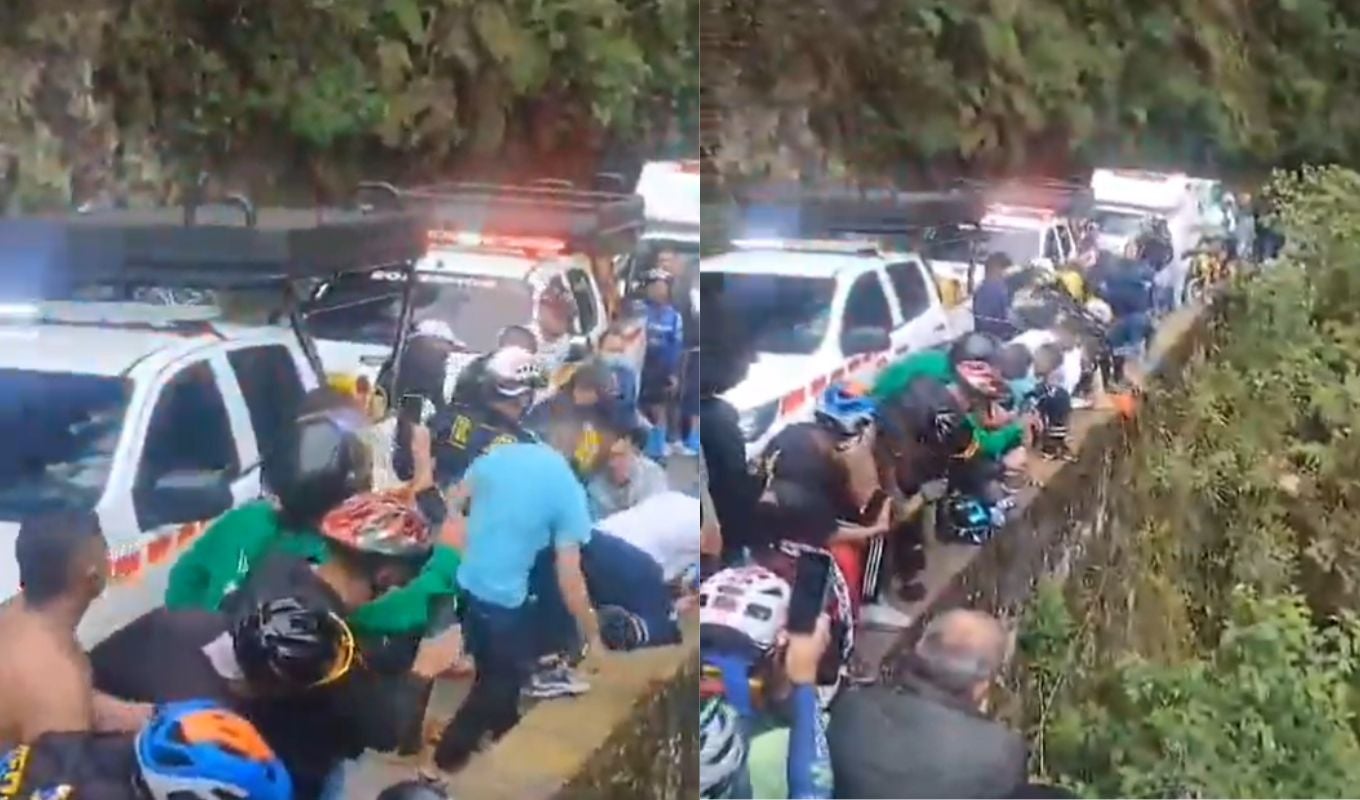 Accidente en el Salto del Tequendama
