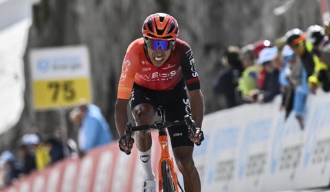 Egan Bernal en el Tour de Suiza 2024