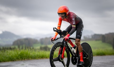 Egan Bernal en el Tour de Suiza