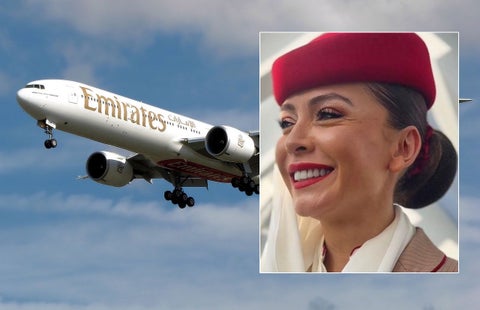 Colombiana en tripulación del primer vuelo de Emirates en el país