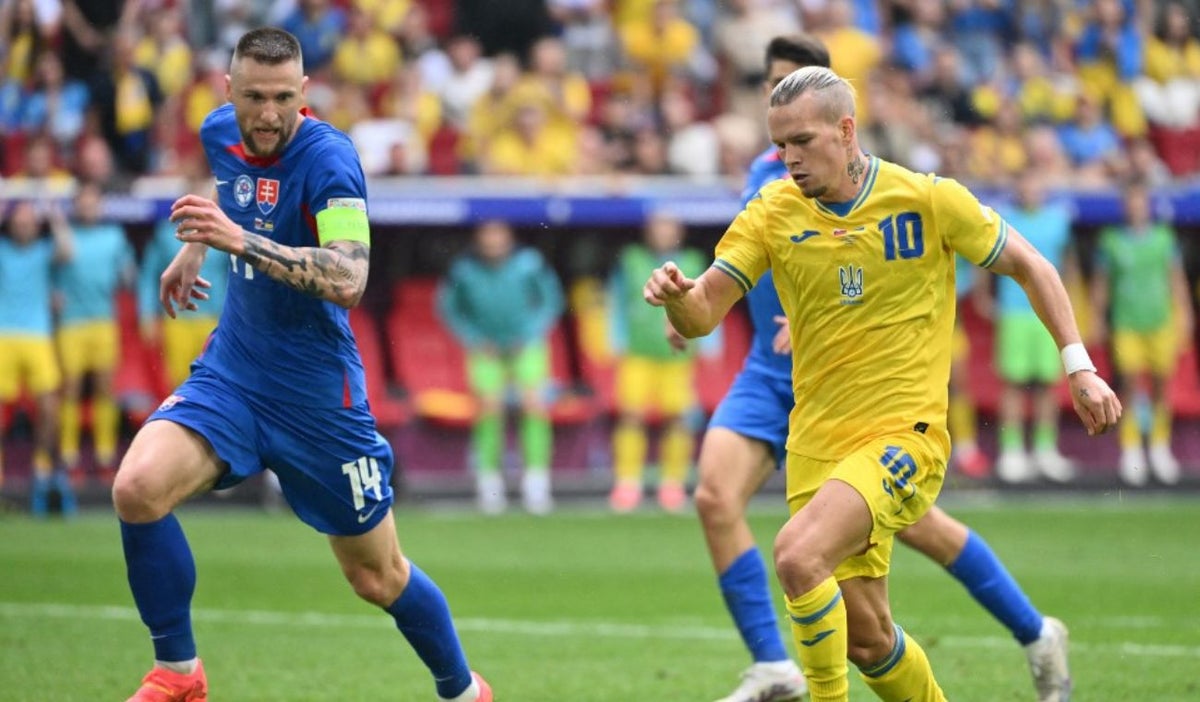 Eslovaquia vs Ucrania - Eurocopa 2024