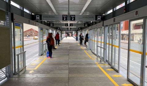 Estación de TransMilenio