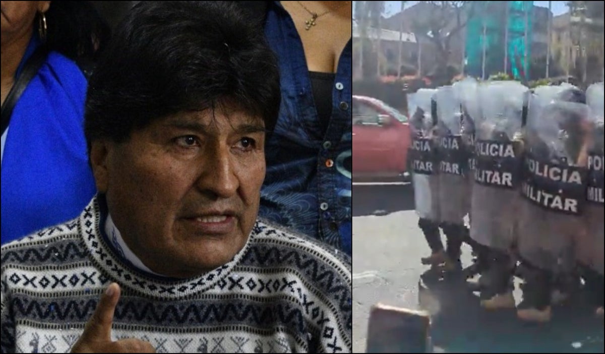 Evo Morales denuncia golpe de Estado