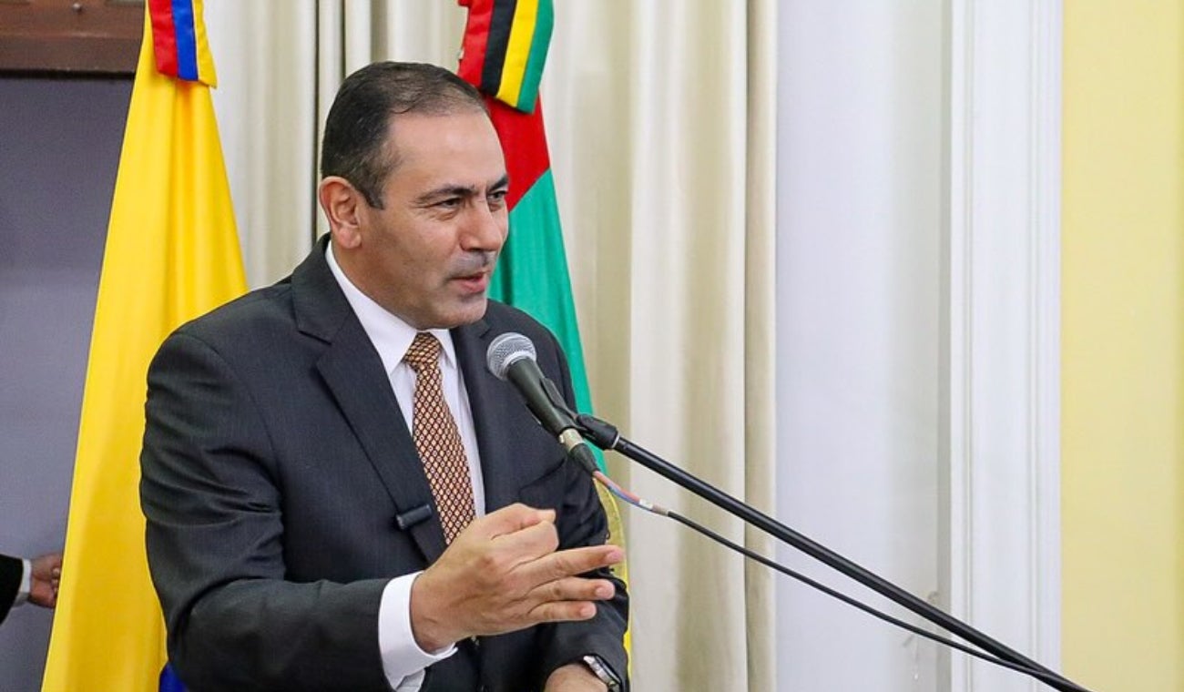General Juvenal Díaz, gobernador de Santander