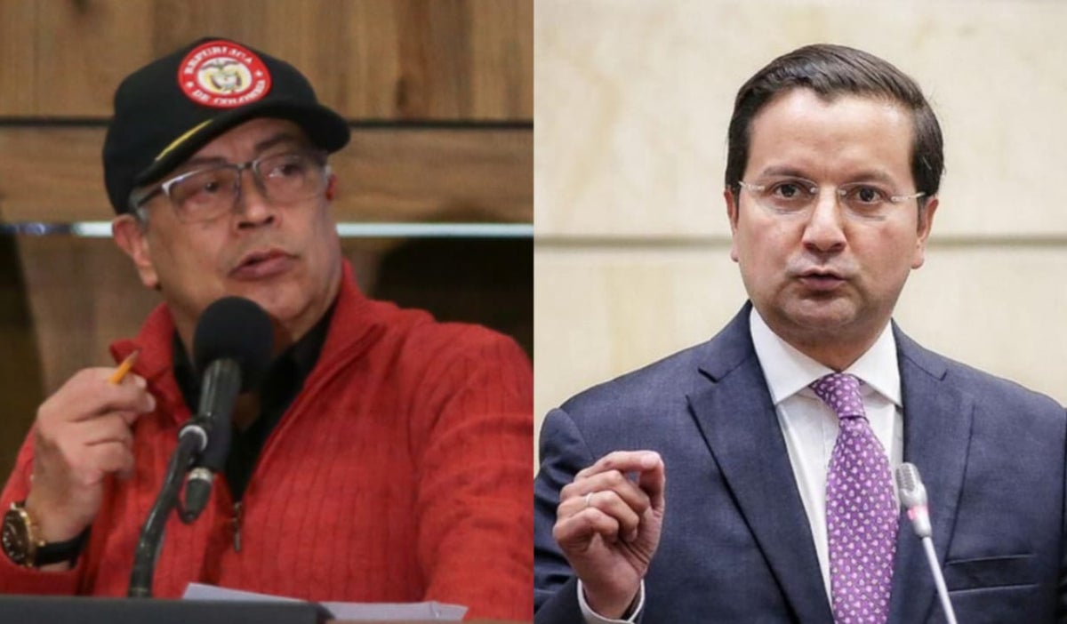 Gustavo Petro y David Luna se enfrentan en redes sociales