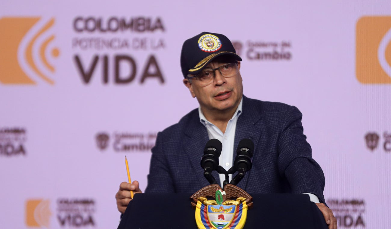 Gustavo Petro, presidente de Colombia