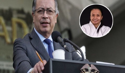 Gustavo Petro y Luz Adiela Álvarez