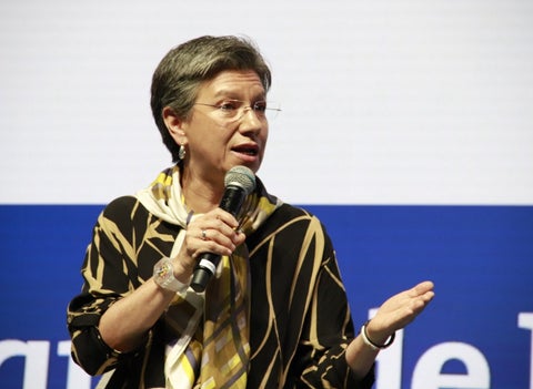 Claudia López, exalcaldesa de Bogotá