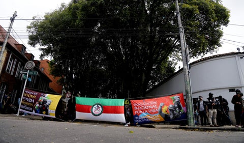 Congreso de los Pueblos se toma la Nunciatura Apostólica en Bogotá,