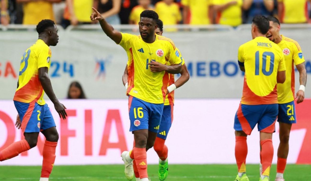 Jefferson Lerma Colombia vs Paraguay
