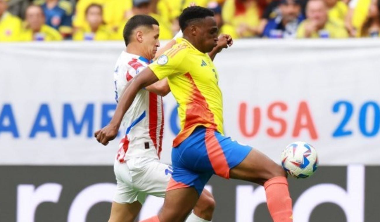 Jhon Lucumí Colombia vs Paraguay