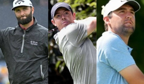 Jon Rahm Rory McIlroy Scottie Scheffler