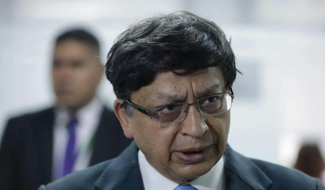 Jorge Enrique Ibáñez Najar, vicepresidente de la Corte Constitucional