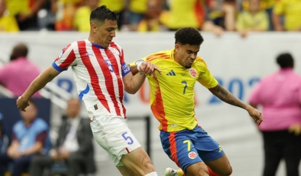 Luis Díaz Colombia vs Paraguay