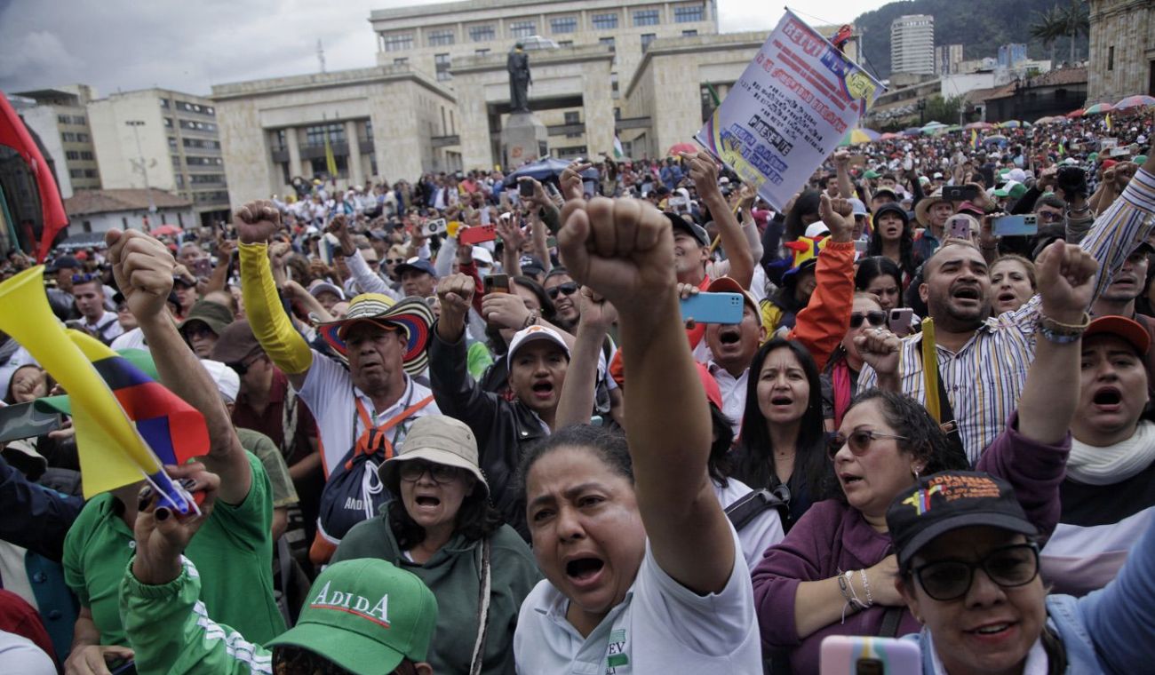 Marchas por la reforma a la educación