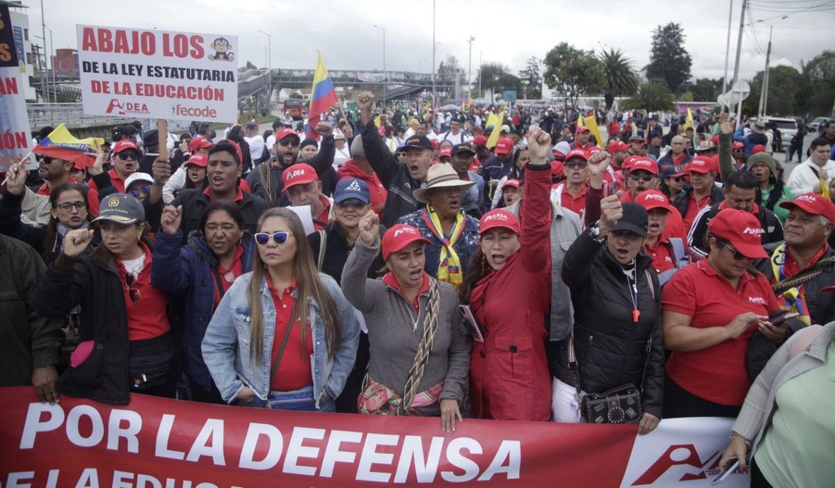 Marchas reforma a la educación