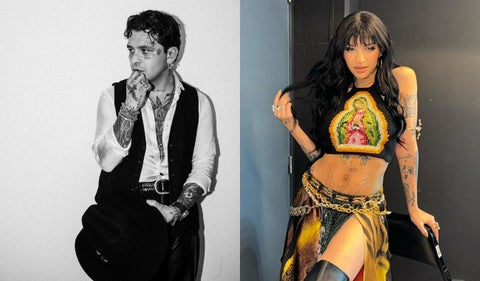 Christian Nodal y Cazzu