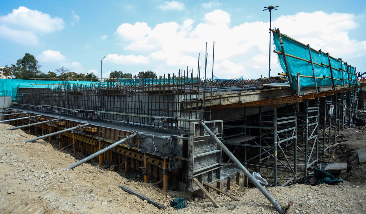 Obras del Metro de Bogotá