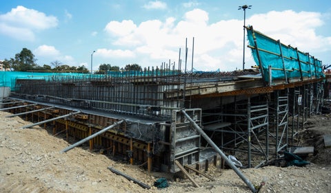 Obras del Metro de Bogotá