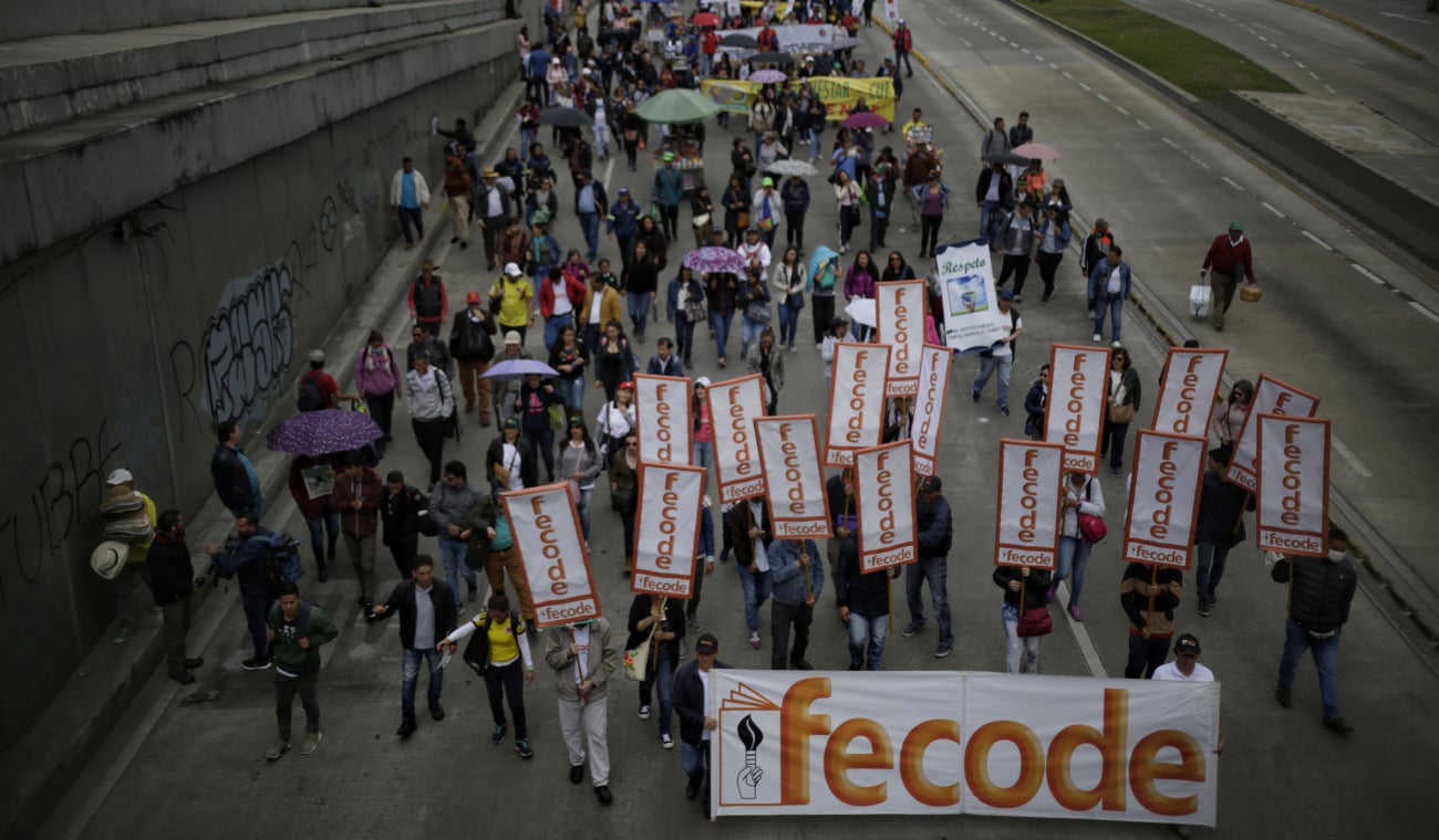 Fecode inicia paro nacional