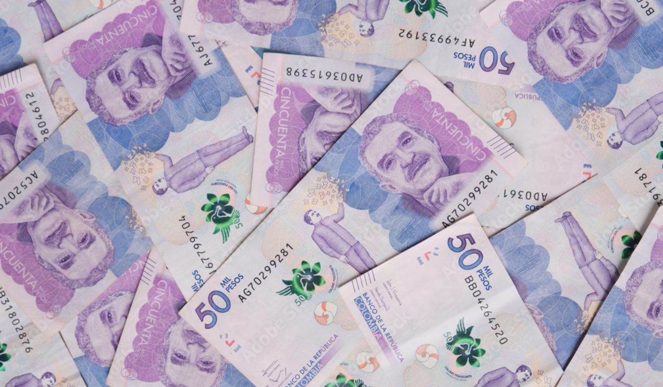 Pesos colombianos