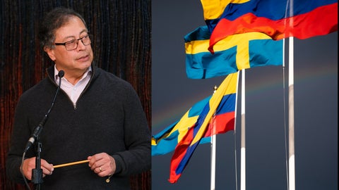 Presidente Gustavo Petro en Suecia