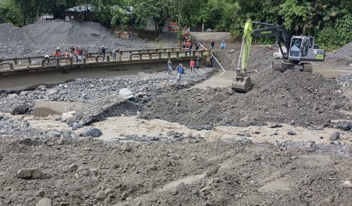 Colapso del Puente Largo en Urabá antioqueño