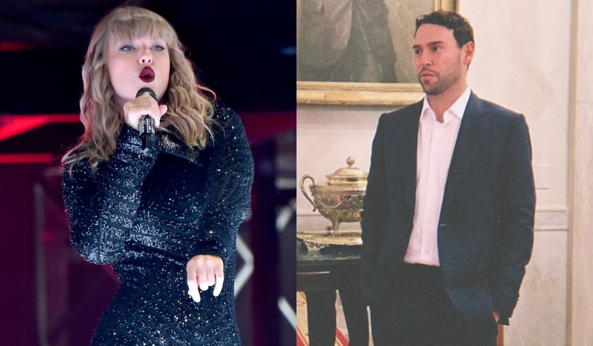 Taylor Swift y Scooter Braun