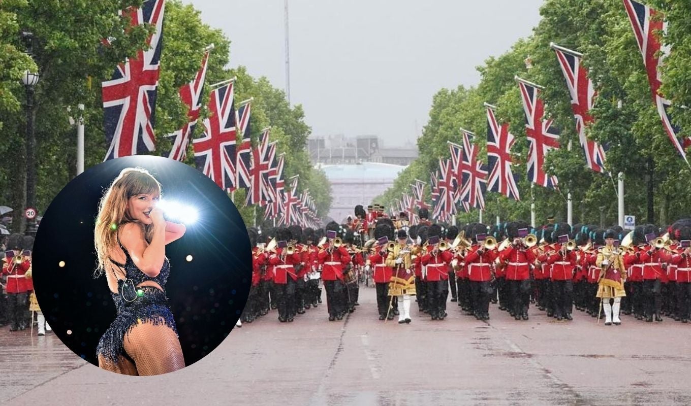 Guardia Real y Taylor Swift