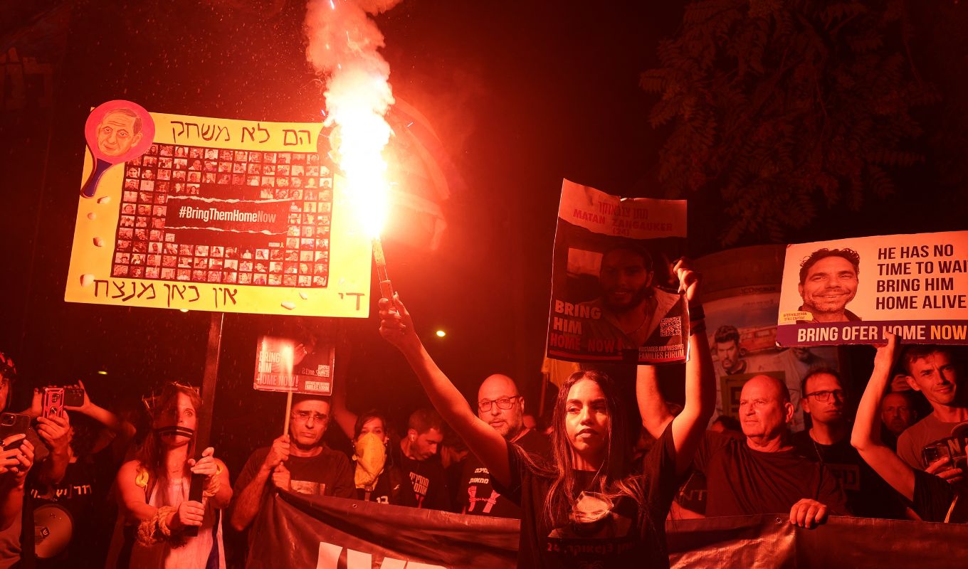 Protestas en Tel Aviv contra Netanyahu