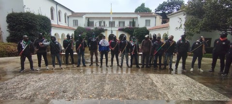 Toma nunciatura indígenas y campesinos