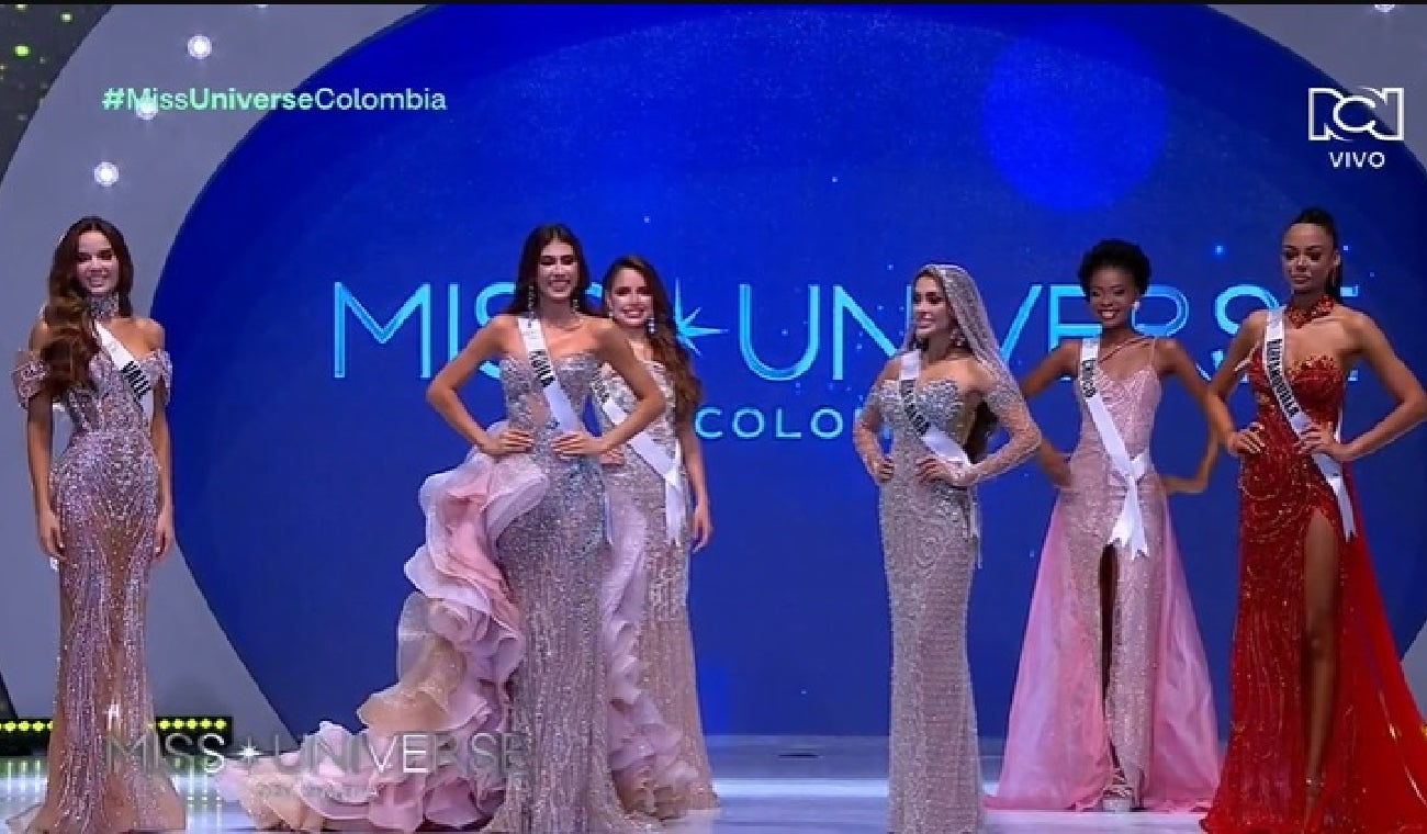 Las 4 finalistas de Miss Universe Colombia