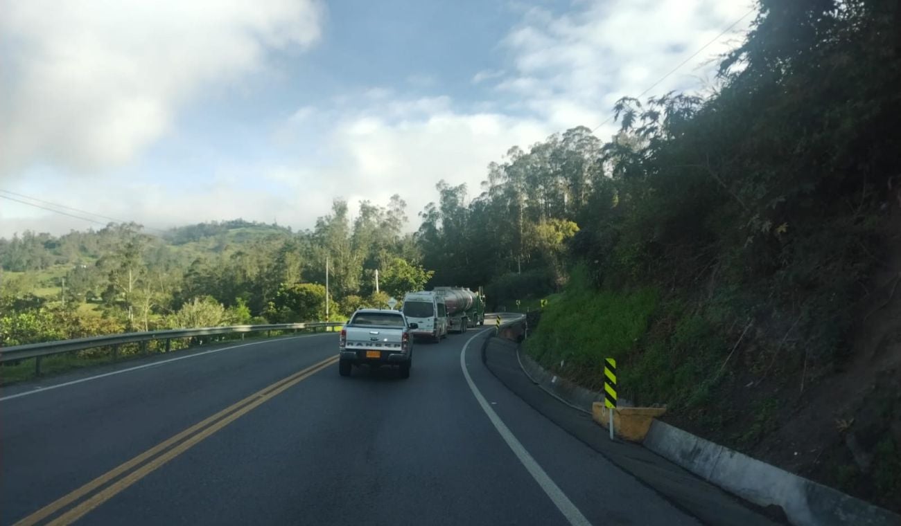 Vía Bogotá - Villavicencio