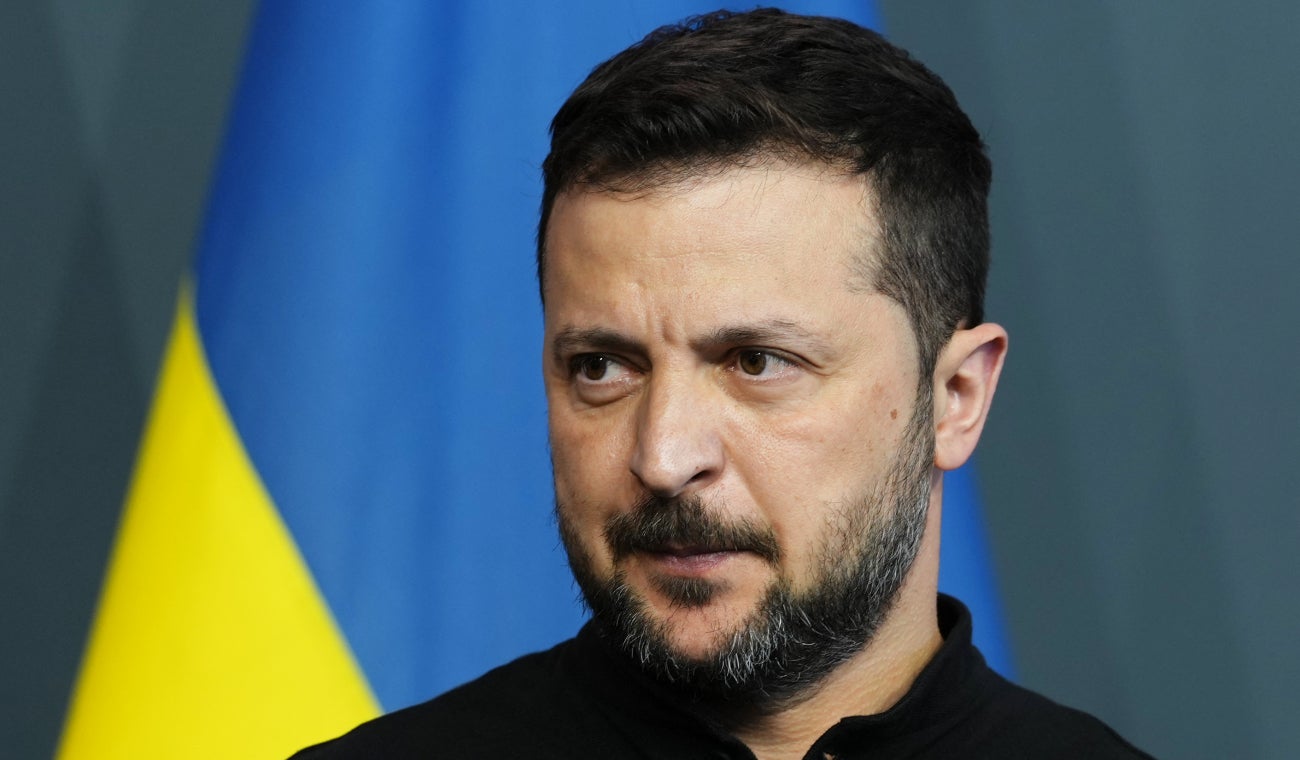 Volodímir Zelenski, presidente de Ucrania