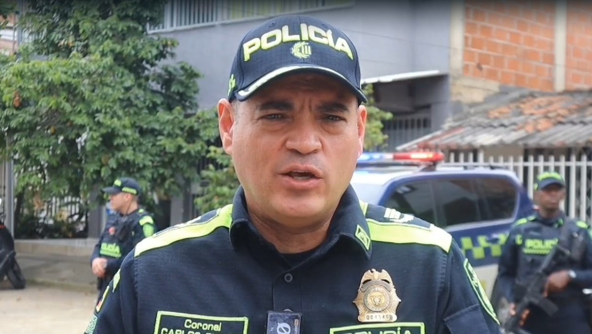 General Carlos Oviedo, comandante de la Policía Metropolitana de Cali