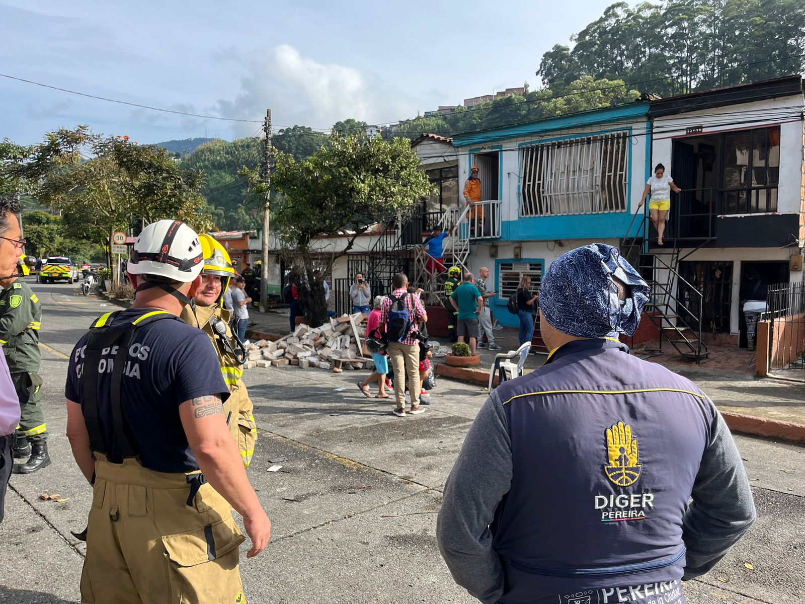 2 personas muertas por incendio en Pereira