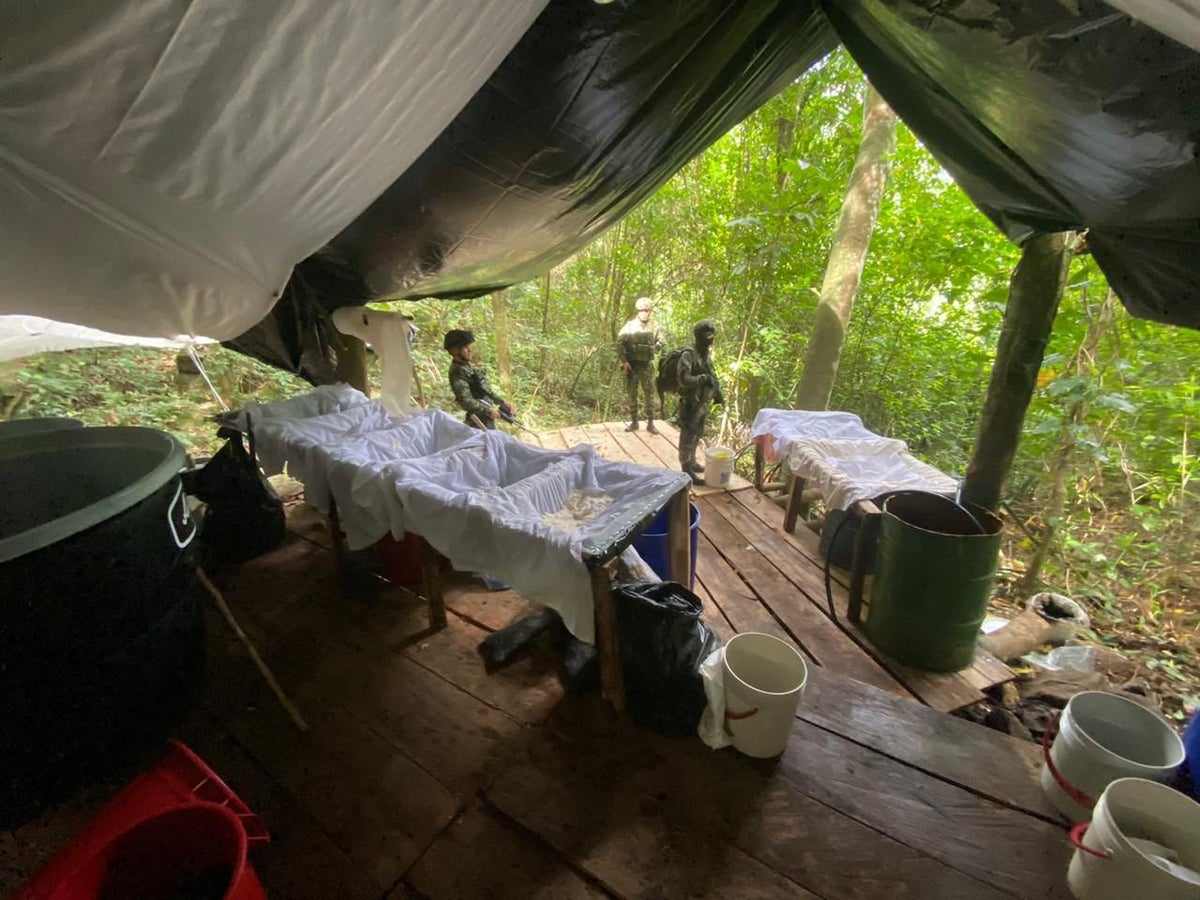 Laboratorio de drogas en Arboledas, Norte de Santander