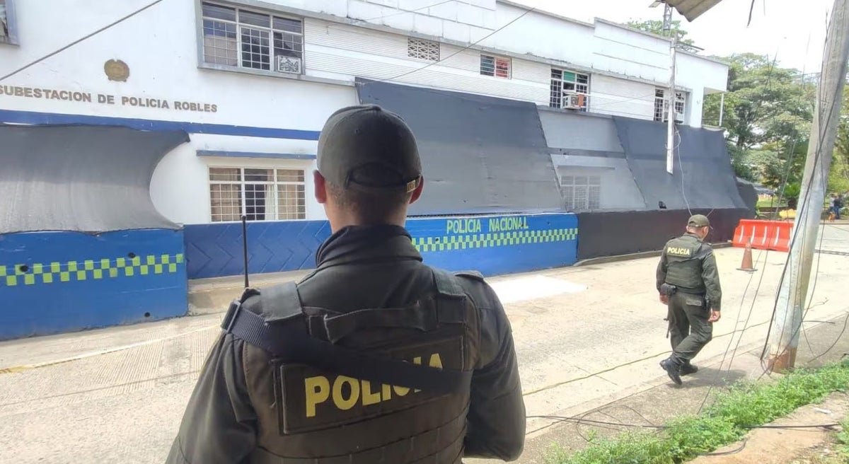 Subestación de Policía de Robles, Jamundí