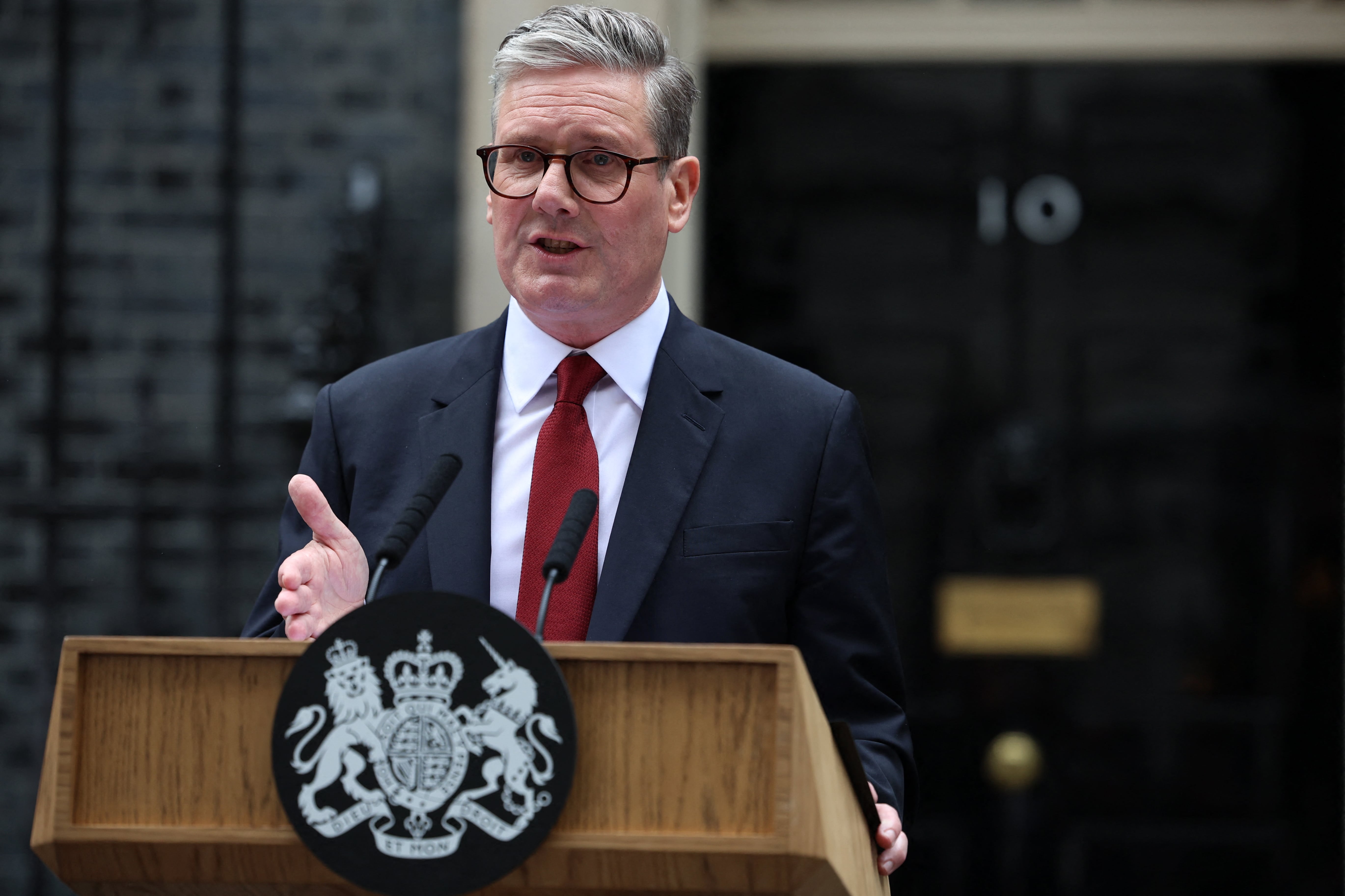 Sir Keir Starmer, primer ministro del Reino Unido