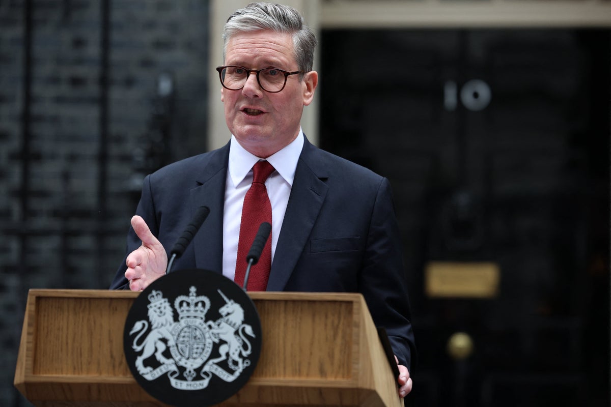 Sir Keir Starmer, primer ministro del Reino Unido