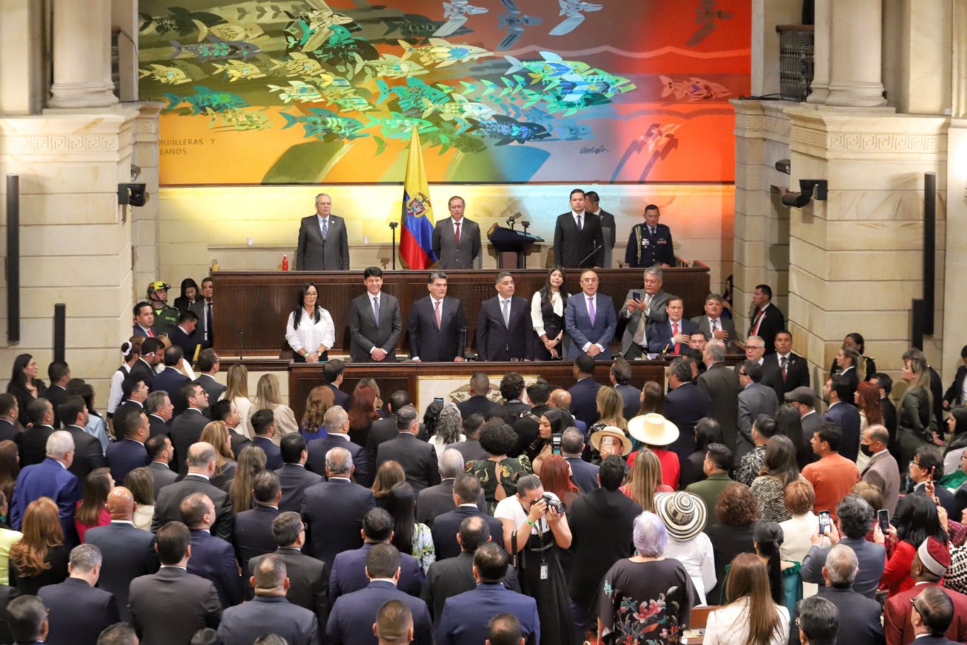 Instalación de las sesiones ordinarias del Congreso de la República.