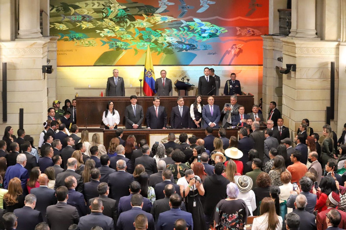 Instalación de las sesiones ordinarias del Congreso de la República.