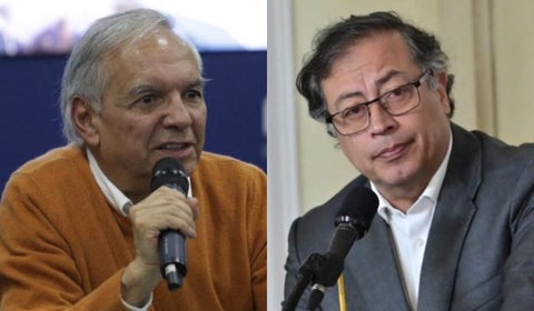 Gustavo Petro y Ricardo Bonilla