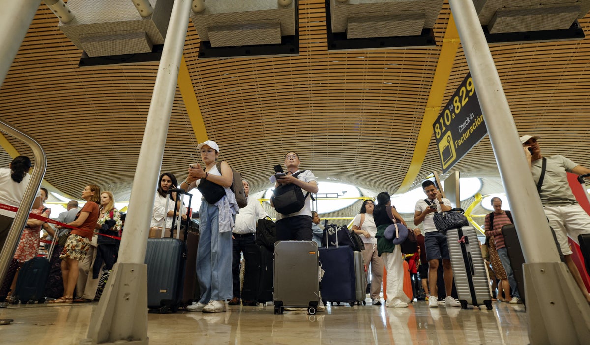 Aerolíneas afectadas por caída de Microsoft