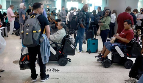 Aerolíneas más afectadas por la caída de Microsoft