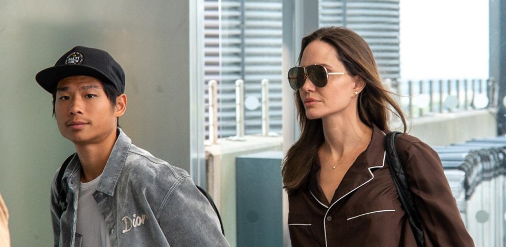 Angelina y su hijo Pax