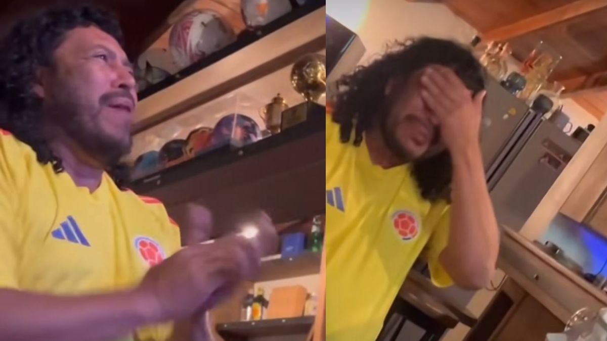 Así celebró René Higuita el triunfo de la Selección Colombia